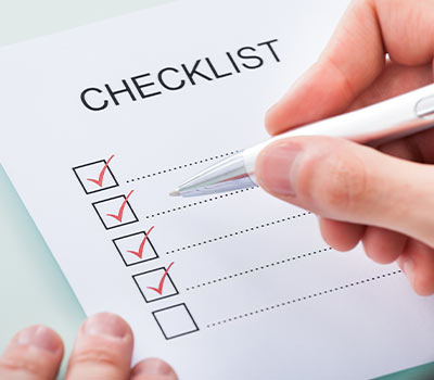 Power Of Attorney Checklist